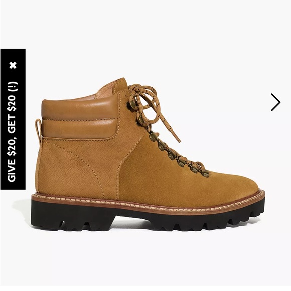 Madewell Citywalk Lugsole Hiker Boot - Picture 2 of 9